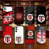 Coque de téléphone Stade Toulousain Pour Samsung S25,S24,S21,S22,S23,S30,Ultra,S20,Plus,Fe,Housse Noire en Silicone Souple