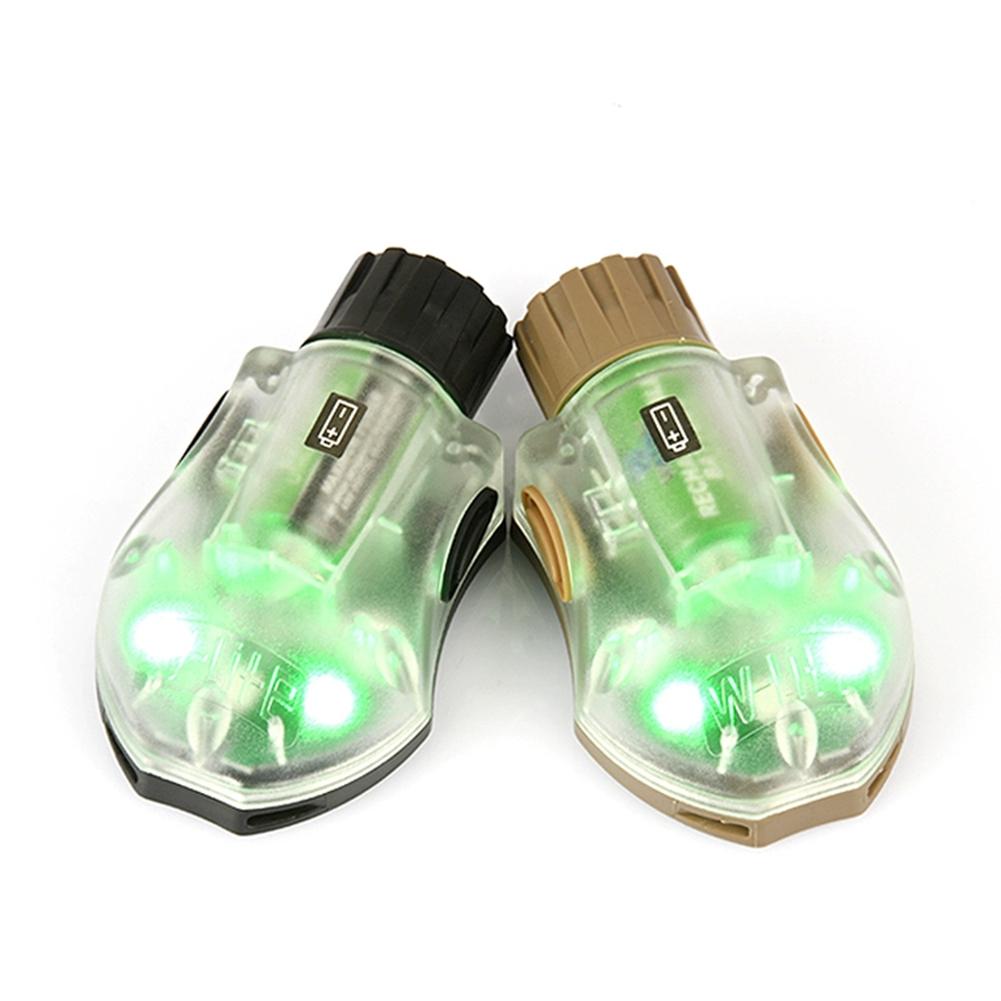 Multifunction Helmet Mount Strobe Light IR Identification Signal Lamp Outdoor Survival Safety Flash Tactical Illumination Device