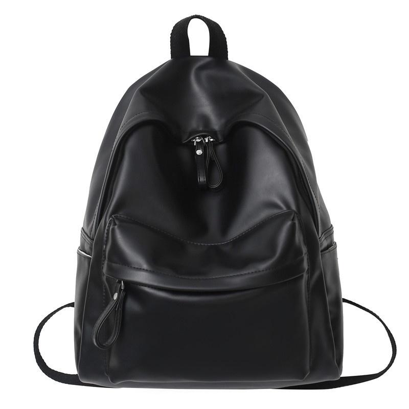 Trendy Korean Version School Bag For Girls Ideal For High School And College Students With Spacious Interior And Zipper Closure