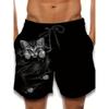 Summer Men's Lightweight Breathable 3D Printed Beach Shorts Summer Casual Swimwear for Outdoor Activities