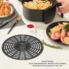 20CM Air Fryer Grilling Pan Air Fryer Replacement Tray Air Fryer Cooking Tray Metal Material Suitable for Air Fryer