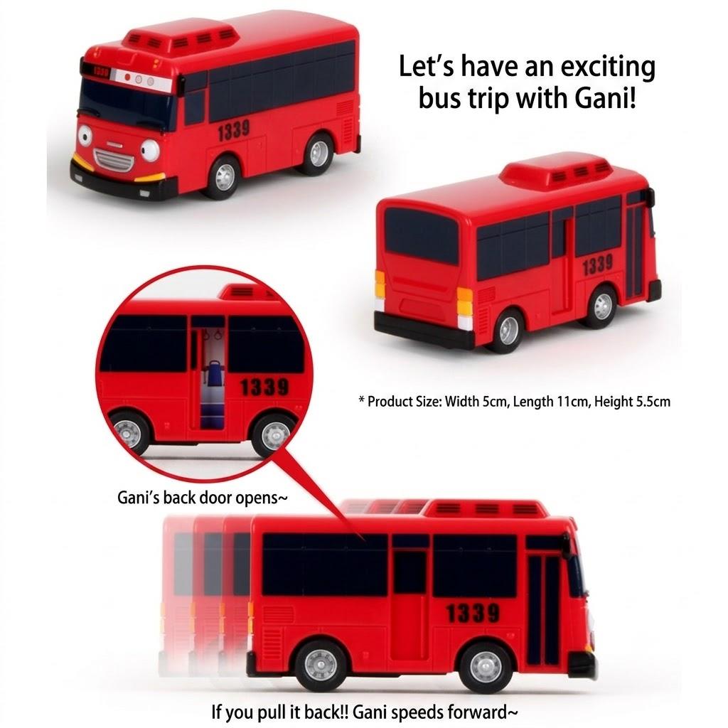 [mimi world] The Little Bus Tayo / Rani / Gani / Rogi Mini Bus