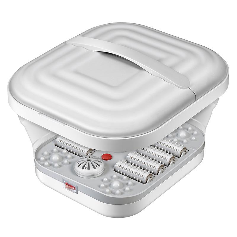 

Thermostatic Foot Massage Tub Portable Foldable Heating Automatic Foot Bath Tub For Home To Promote Blood Circulatio