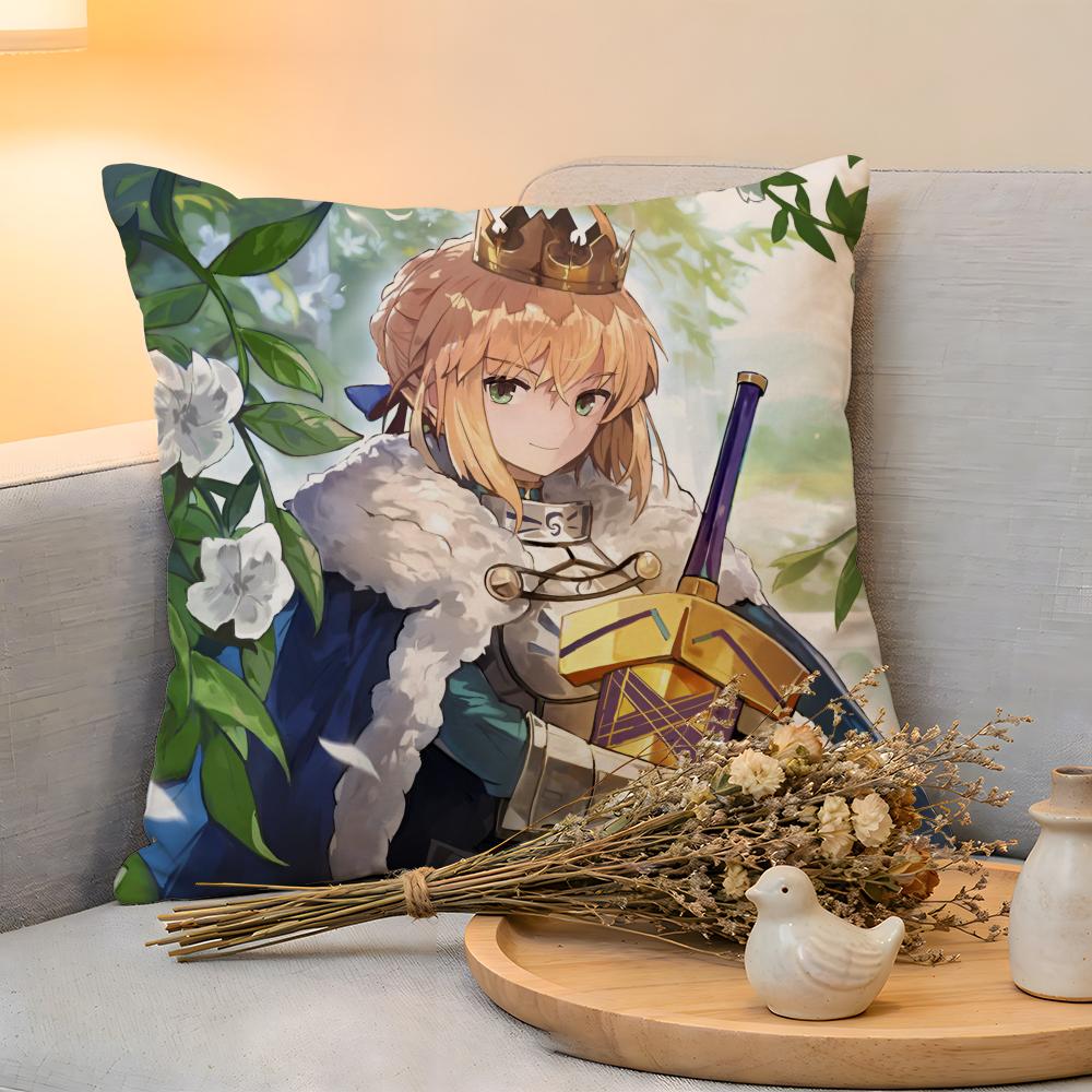 

Cushion Cover Linen SkinFriendly Soft Decorative Case For Sofa Home Decor Games FFateGrand Order Pillow cover 30x30cm