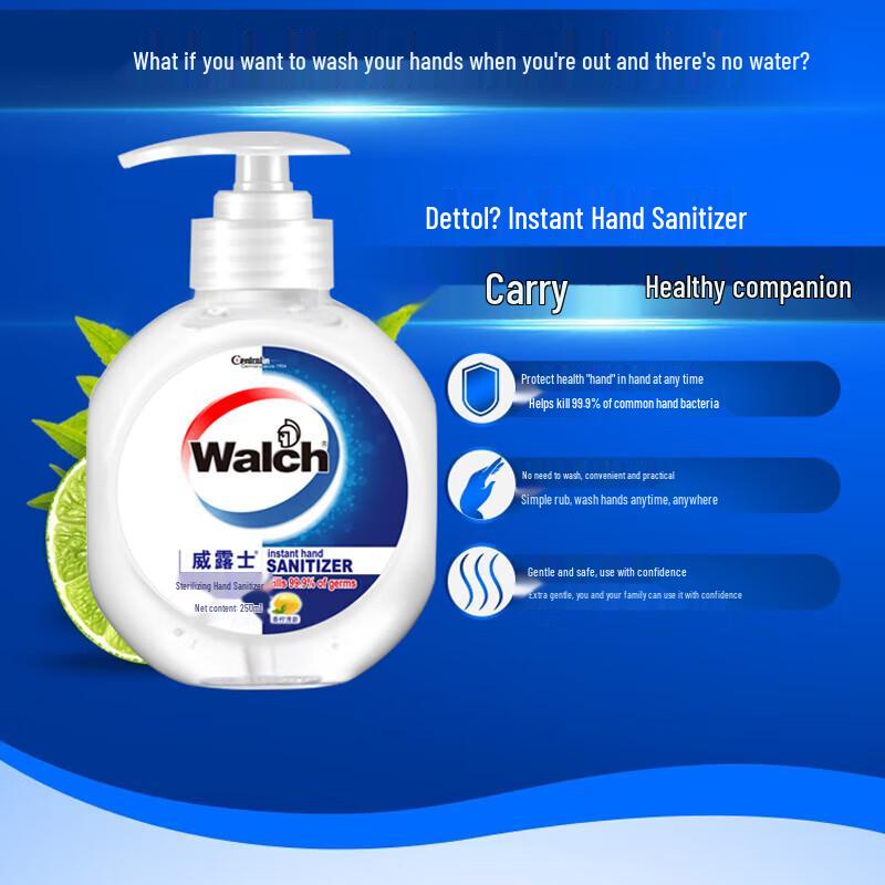 Walch Sterilizing No-Rinse Hand Sanitizer