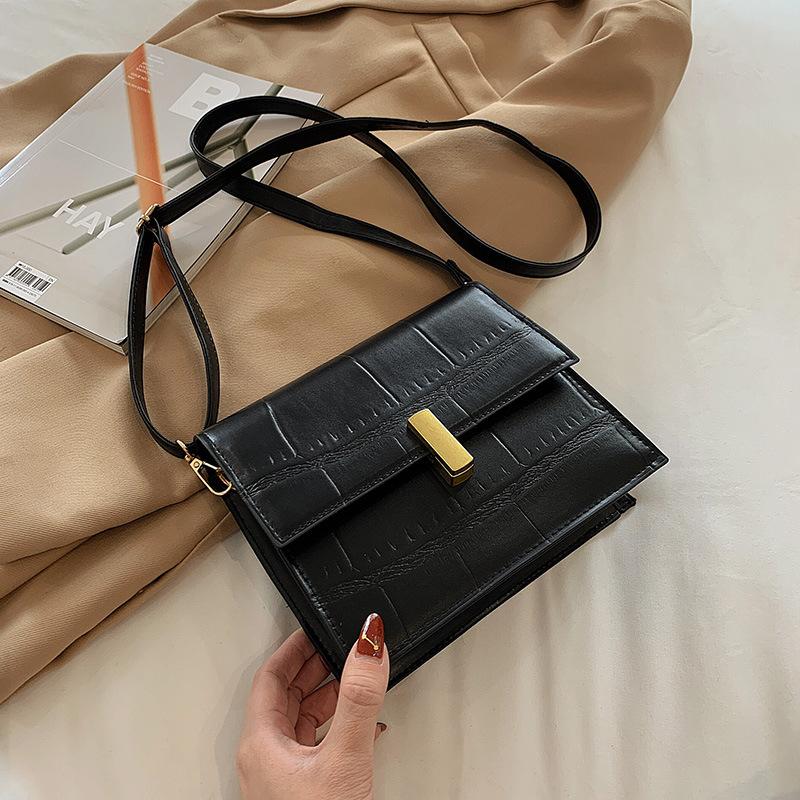 Simple Texture Women's Small Bag Autumn And Winter New Fashion Leisure Single Shoulder Bag Popular Retro Messenger Bag