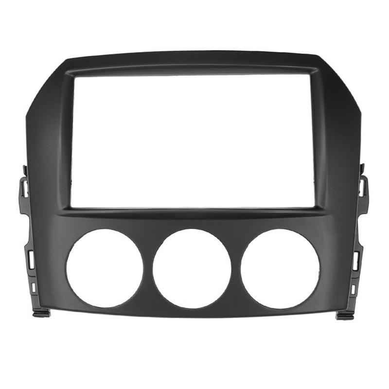 N60R-2 Din Car Radio Fascia For Mazda MX-5 MX5 Miata DVD Stereo Frame Plate Adapter Mounting Dash Installation Bezel Trim Kit
