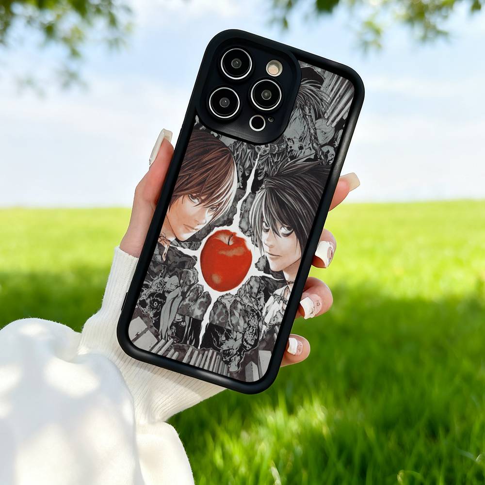 

Manga D-Death N-Note Ryuk Case For IPhone 17 15 14 13 12 16 11 Pro Max Mini Plus Silicone Soft Cover iPhone 15