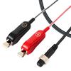 HEMAJUN Electric Reel Cord with Alligator Compatible with Daiwa Light Electric Reels 1.5m 2-Core Clips, Lightweight, X-Power HJ-XPL-150 (220-01)