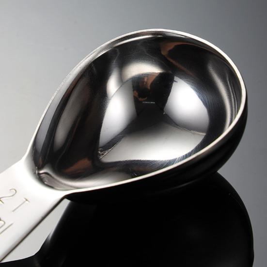 Messlöffel Glänzend Lebensmittelqualität Ergonomisch Leicht zu reinigen Messlöffel Küchenbedarf