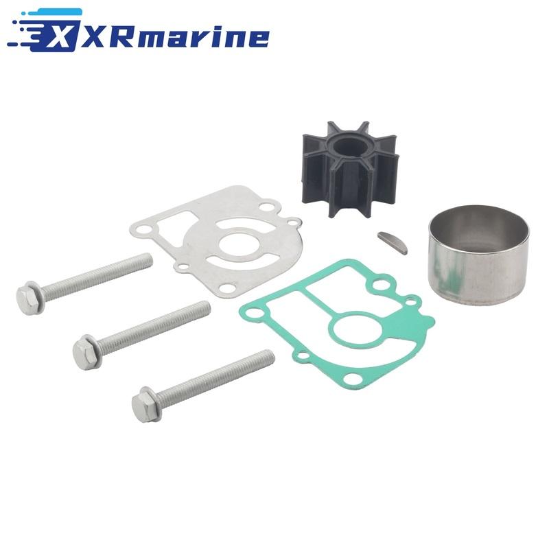

Water Pump Repair Kit for Mercury Outboard Motor 9.9HP 15HP 18HP 20HP 8M0070780 853792A09 чёрный