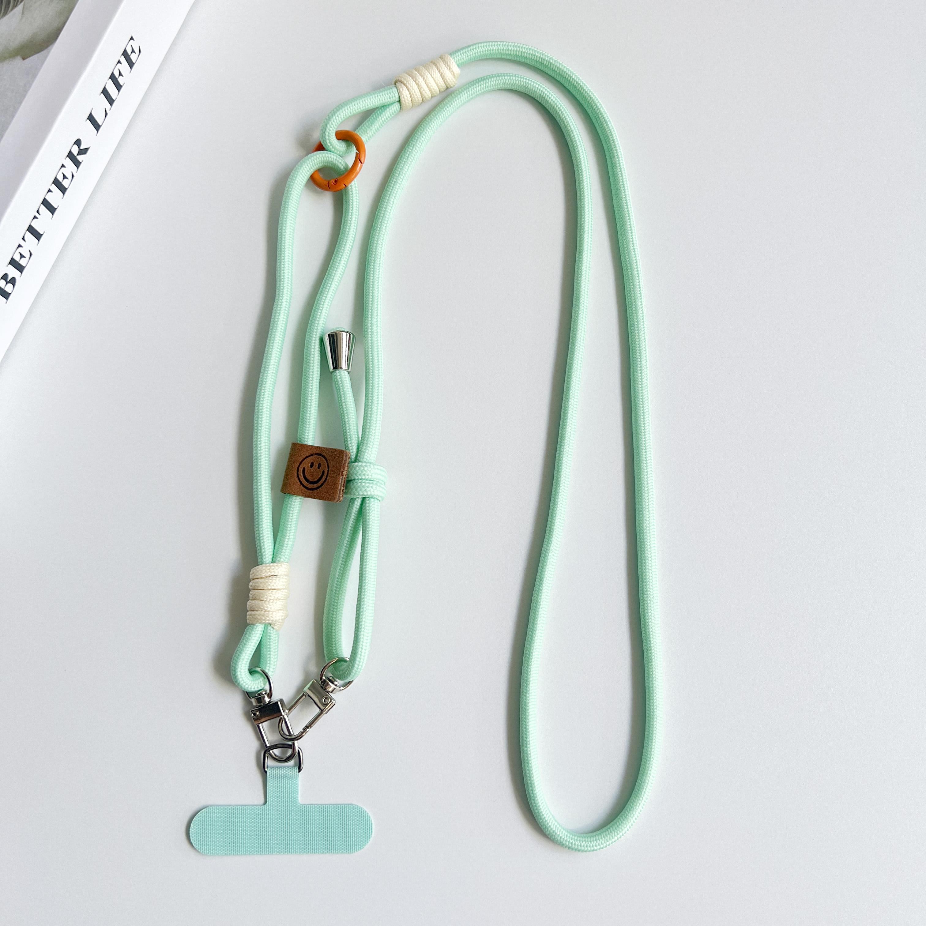 Simple Two-in-one Mobile Phone Lanyard, Crossbody Strap, DIY Wrist Short Rope, Multi-Functional Adjustable Fancy Lanyard Polyester / Nylon