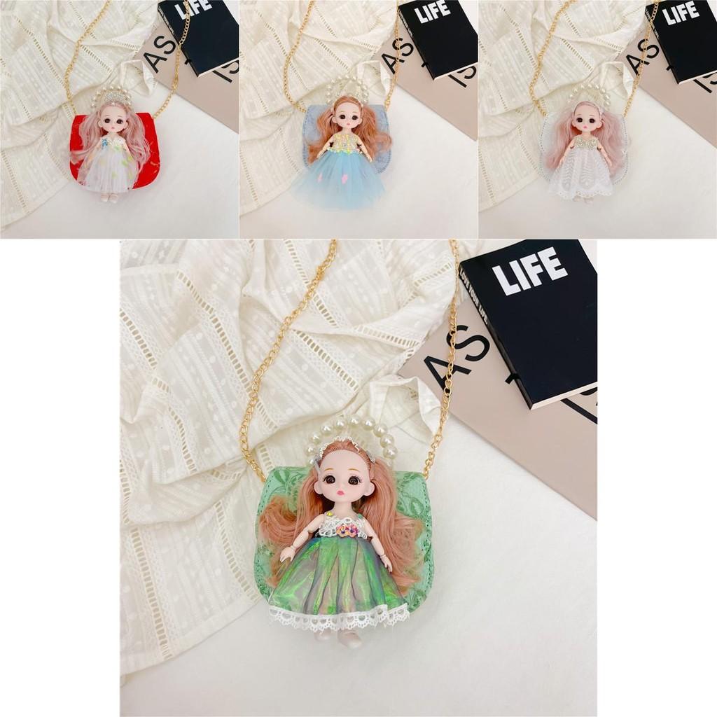 Fashionable Korean Style Mini Pearl Handbag For Kids With Cute Cartoon Design
