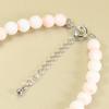 [SANSUI] Pink Mid-Coral Bracelet, Silver, Undyed