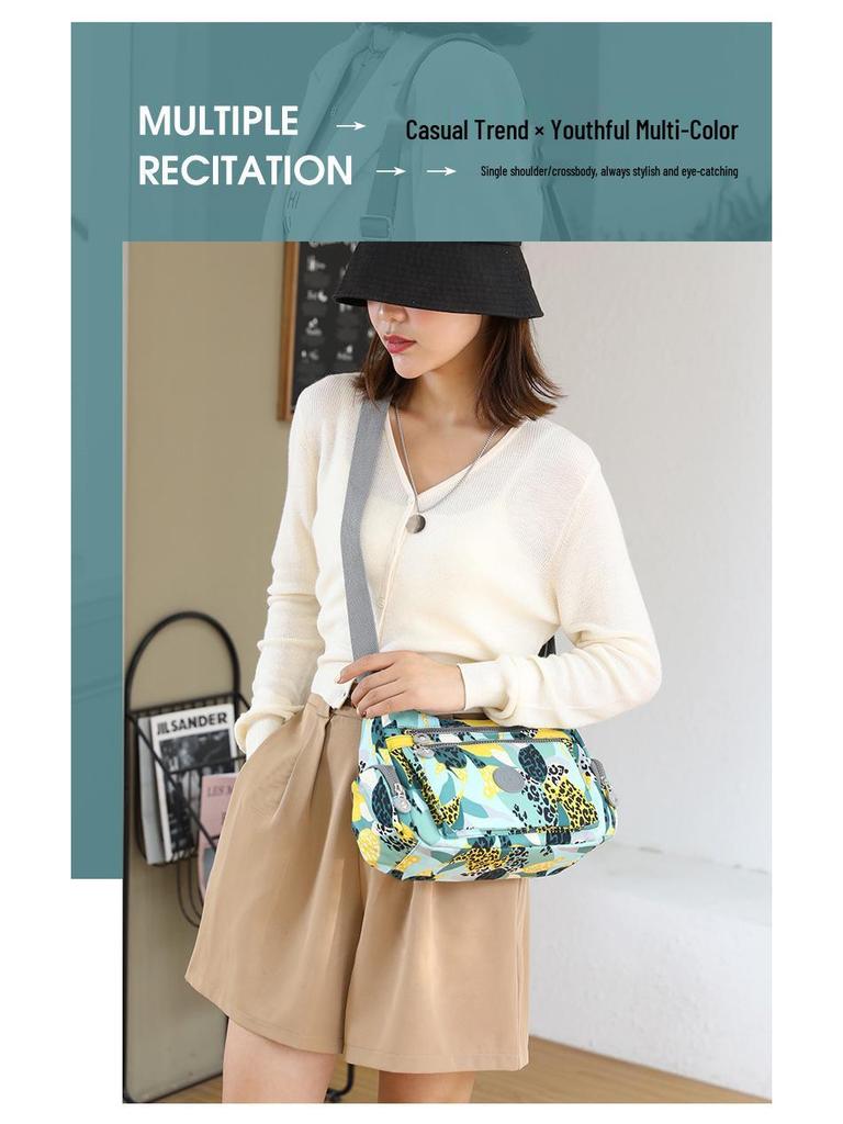 Trendige vielseitige Damen-Umhängetasche mit großem Fassungsvermögen für Mütter