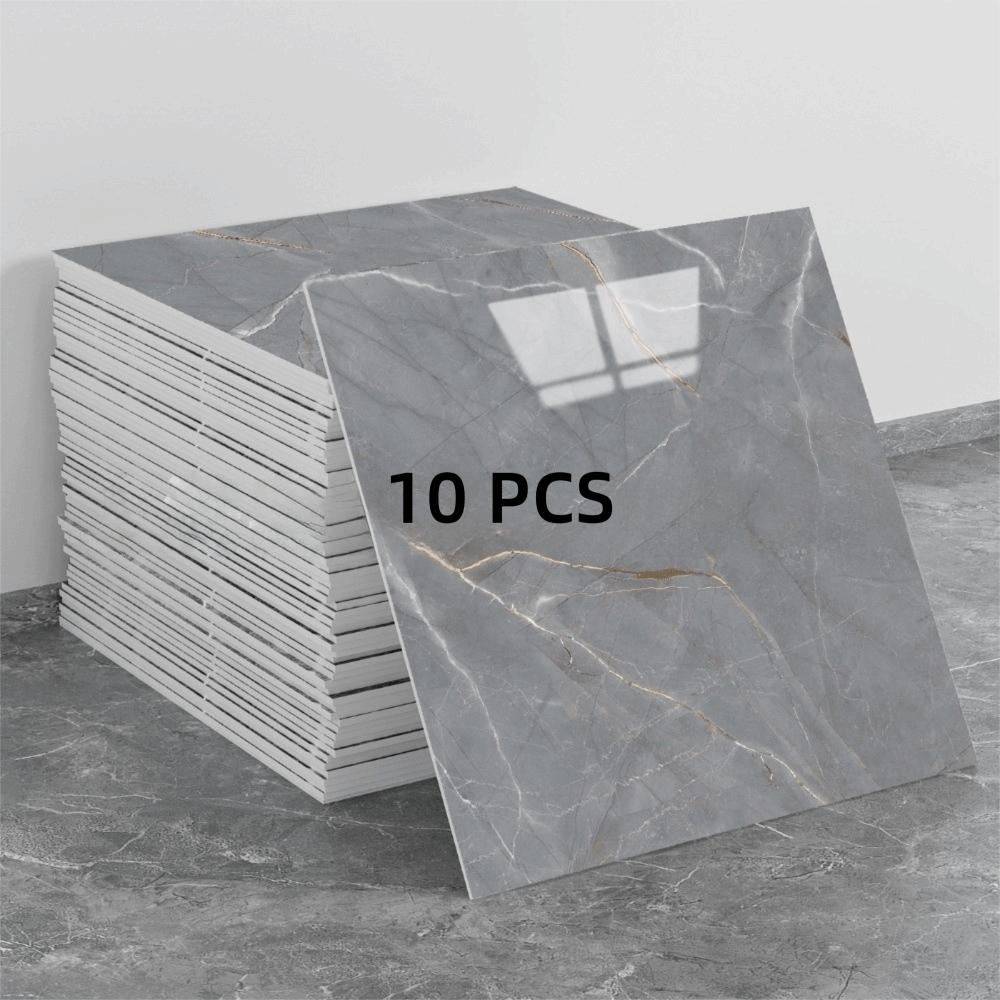 10pcs Imitation Marble 3D Foam Wall Sticker Self Adhesive Renovation Tile Sticker  Room Decor