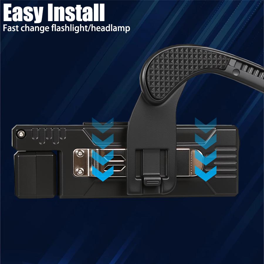 Sensor Ear Headlamp Rechargeable Led Flashlight COB Headlight with Magnet Headtorch Outdoor Waterproof Camping Fishing Lantern