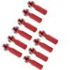 10Pcs Aluminium Alloy M4   and Negative Thrd Tie Push Link Rod Joint For 1/10 Model RC Car