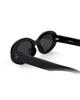 Hangeul Hangeul Sunglasses New Oval Black