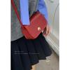 Versatile Simple Small Bag Women's 2025 New Autumn Fashion Red Small Square Bag Women's Casual One-shoulder Crossbody Bag