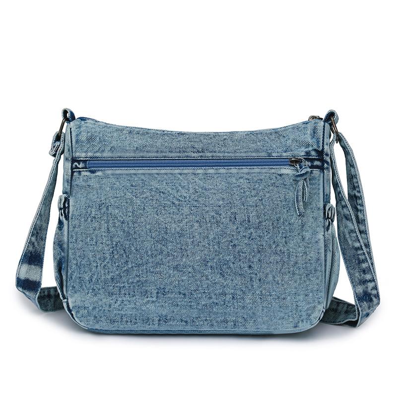 Dámská taška přes rameno Střední taška pro maminky Velkokapacitní vícevrstvá crossbody taška