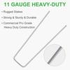 100 Packs Of 6-inch Garden Stud Fixing Nails, Nails, For Beautification, Fixing Weeds, Barrier Fabrics, Irrigation , And Fences