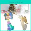 Luminous Outdoor Angel Statue Lights Decoration 2d Lighting Acrylic Ornament