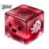 Dekorative Figuren für Schreibtische Halloween Geist Knetwürfel Glitzer Langsam aufsteigendes Fidget Spielzeug Mehrfarbig Verträumte Stress Spielzeuge Weich Dekompression