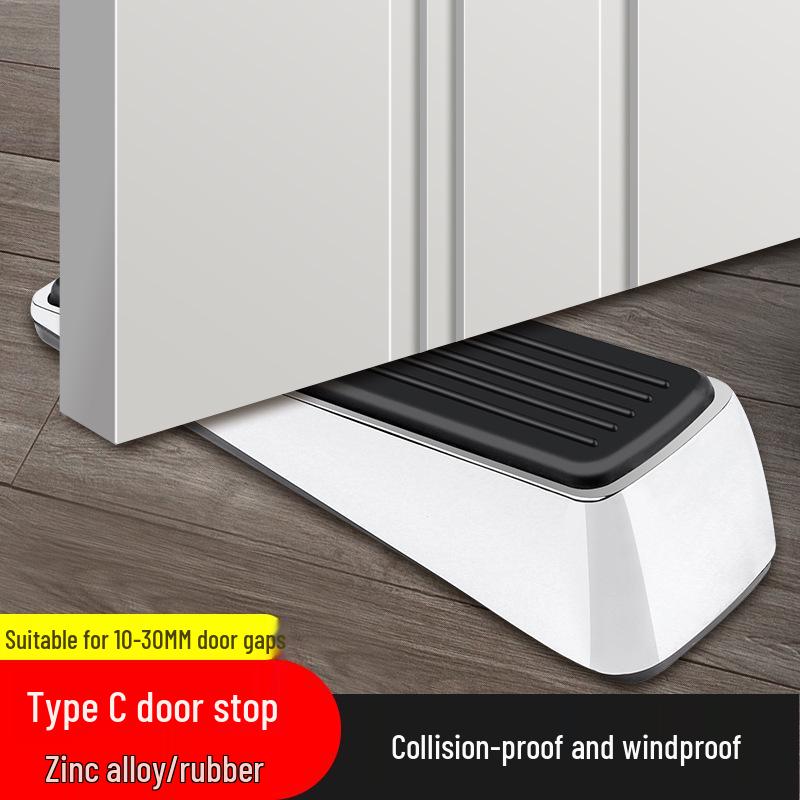 Portable Anti-Theft Door Stopper: Girls’ Home Door Blocker & Alarm