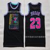 Basketball Jersey Men Women Cotton Team Sport Shirt Kobe Bryant 24 Pink Bulls 23 Sketch Black Custom Fan Apparel