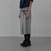 Lcdc Tm Raw Cut Detail Jersey Skirt (Melange Grey)