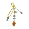 Vintage Y2K Styles Taiyaki Fish Phone Charm Lovely Japanese Keychain for Girls Lovely Bag Accessory
