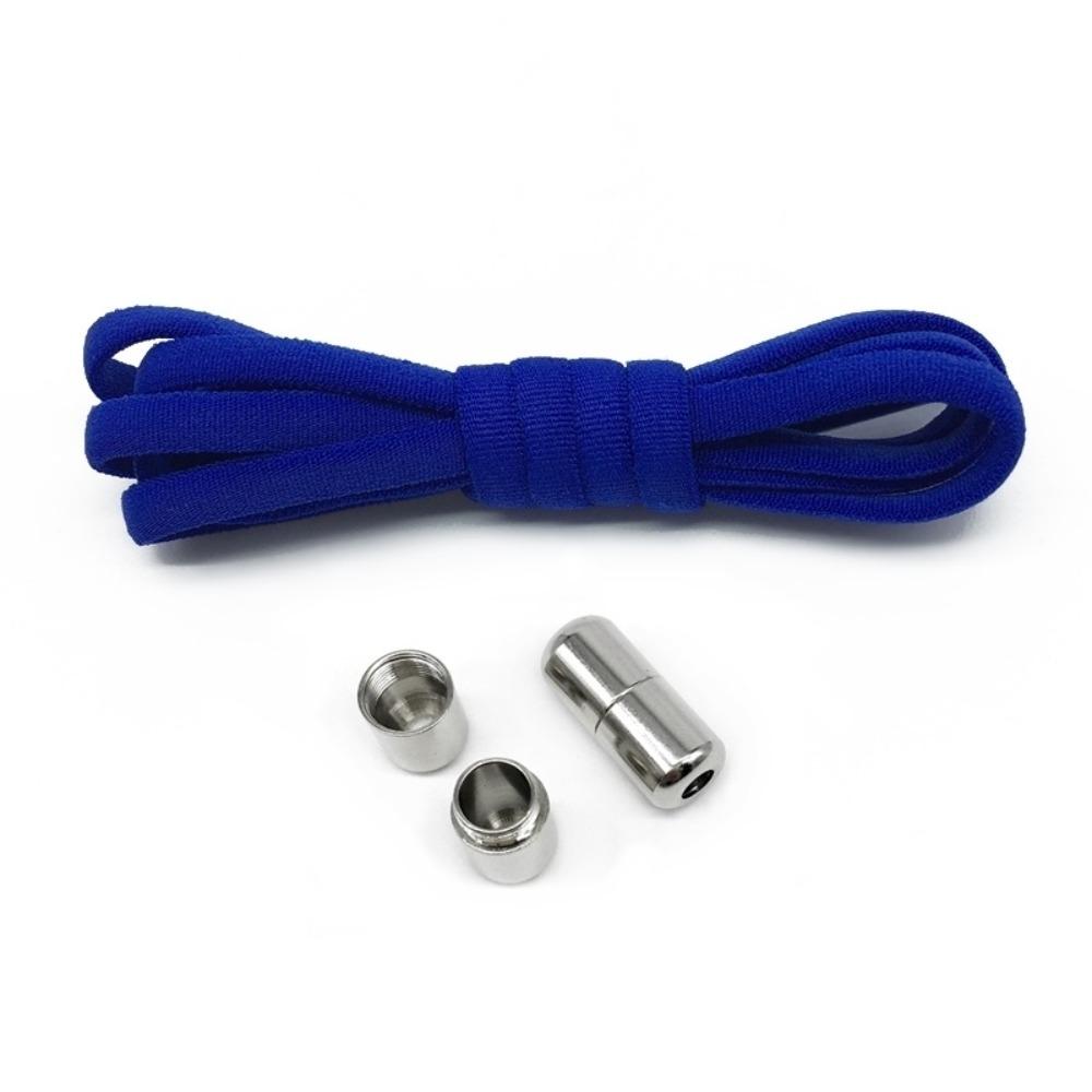 Easy Wear Semicircle No Tie Shoelaces Metal Lock Adjustable Lazy Laces Elastic One Size Fits All Shoe Rope Shoes Accessories