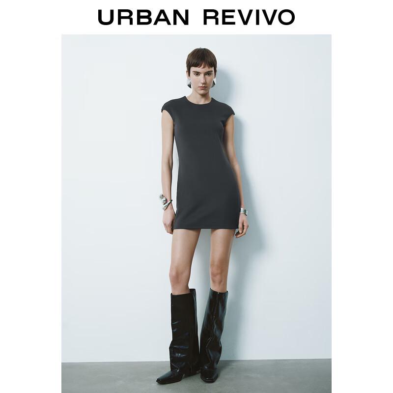 

UR 2025 Spring Back Zipper Slim Dress XL