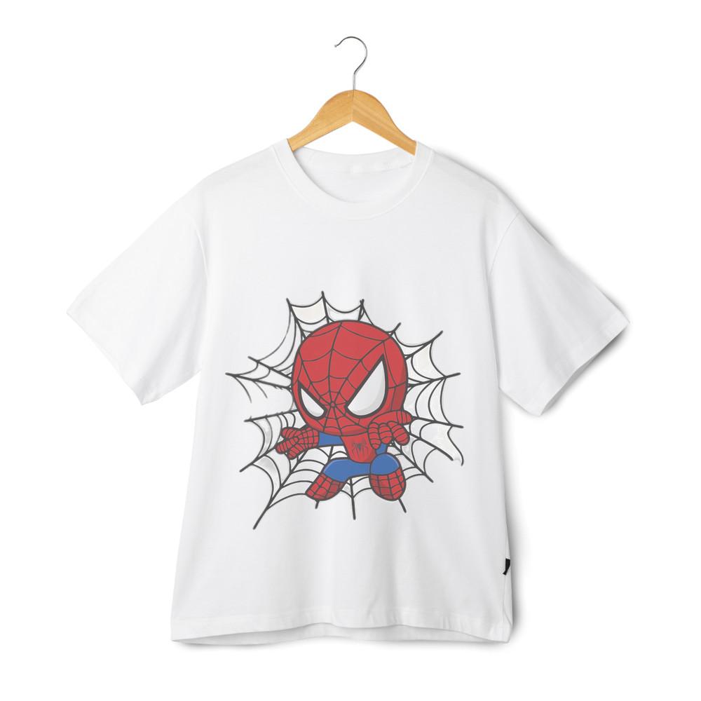 Chibi Spider-Man Web T-Shirt – Cute Marvel Hero Unisex Tee – Comics Style Top