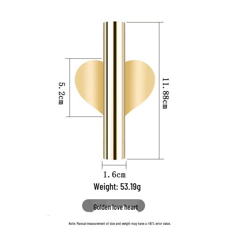 Nordic Style Wall-Mounted Metal Vase for Fresh Flowers: No-Punching Indoor Hanging Ornament