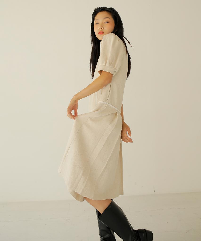 Nouah Line Block Dress