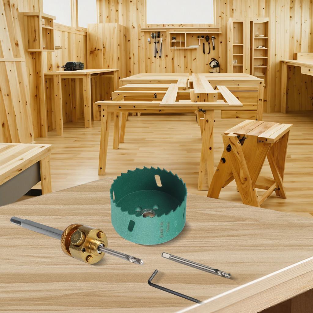 Quick Release Hole Opener 75mm Drill Bit Quick-Release Hole Opener User-Friendly Design Quick Installation Tool