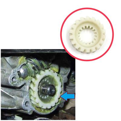 BGE735 Seat Adjustment Mechanism Motor Repair Gear 18 Teeth for Mercedes S Class W140 1992-1998