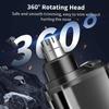 Men’s Electric Nose Ear Hair Trimmer USB Rechargeable Clipper Portable Mini Fast Charging Grooming Tool