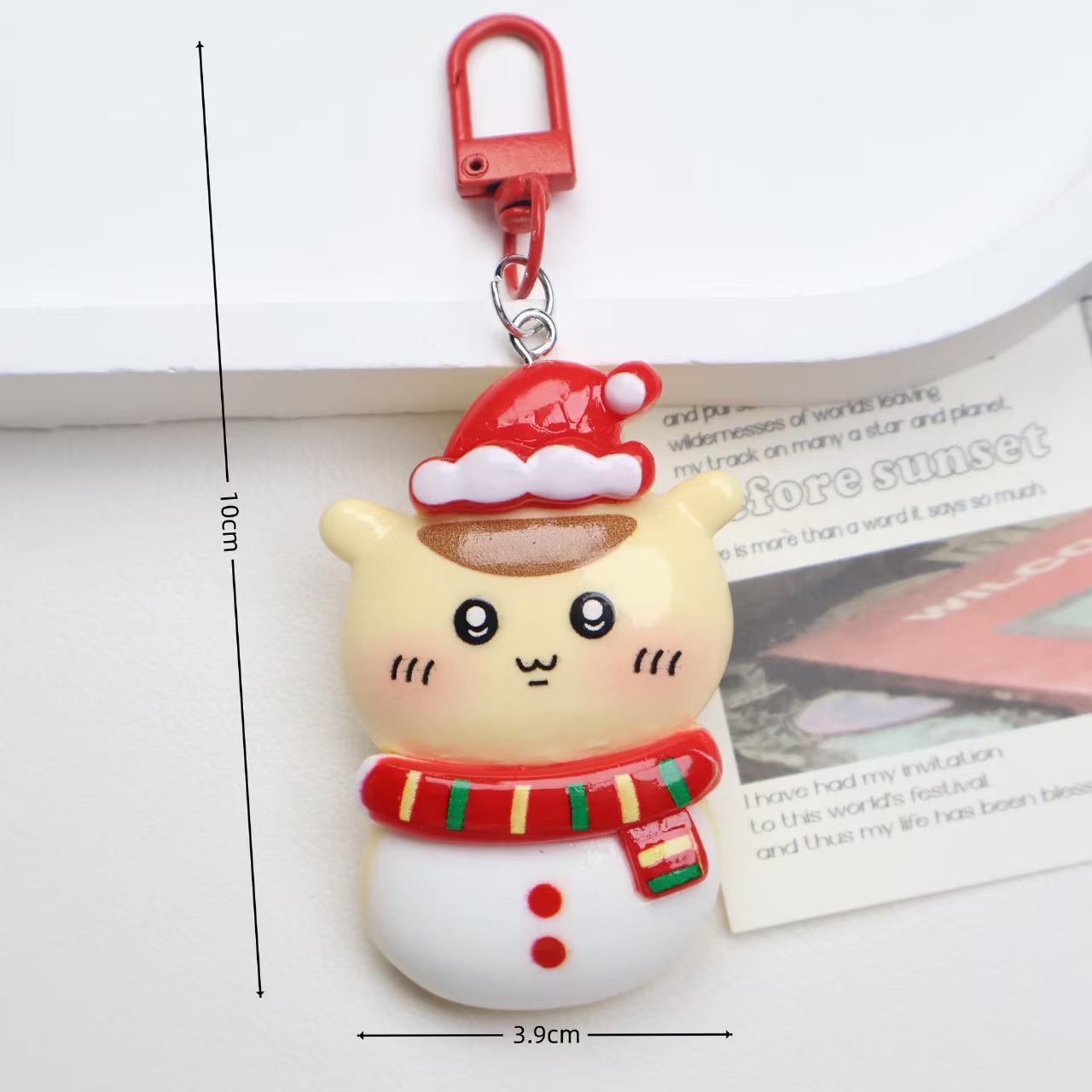 Милый Мультяшный Рождественский Брелок: Милое украшение для сумки и подарок для пар и друзей