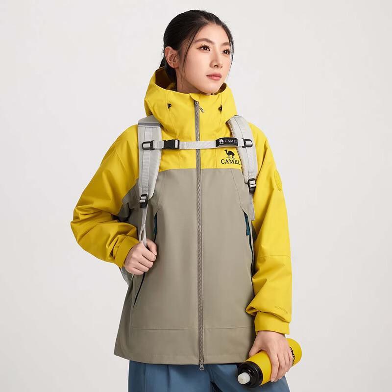 CAMEL Men s & Women s 3-in-1 Goose Down Jacket S