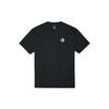 Converse T Shirts Men's Black Crew Neck Moderate 10022786-A02