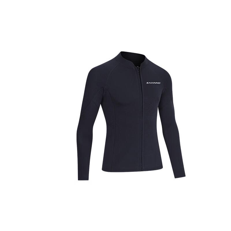 WEZHO Men s 2mm Long Sleeve Wetsuit Top