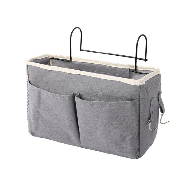 Bed Sofa Hanging Bedside Storages Bag Magazines Remote Control Sundries Dormitory Phone Book Magazine Storage Organizer Basket