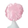 Women Sleeping Caps Bathroom Satin Solid Color Stretch Bonnets For Sleeping Women Styling Accessories