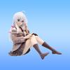 Elaina Kawaii Japanese Doll Anime Figure Simple Style Cute Desktop Decoration Action Figure for Fans of the Journey of Elain