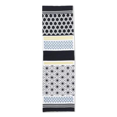 7JRP0210 Hemp Leaf Tenugui Hand Made In Japanese Modern Japanese Showa Japanese Japanese Wamonoya Kaya Favolic (Japanese Towel), Japan, Chū-sen (Dyed