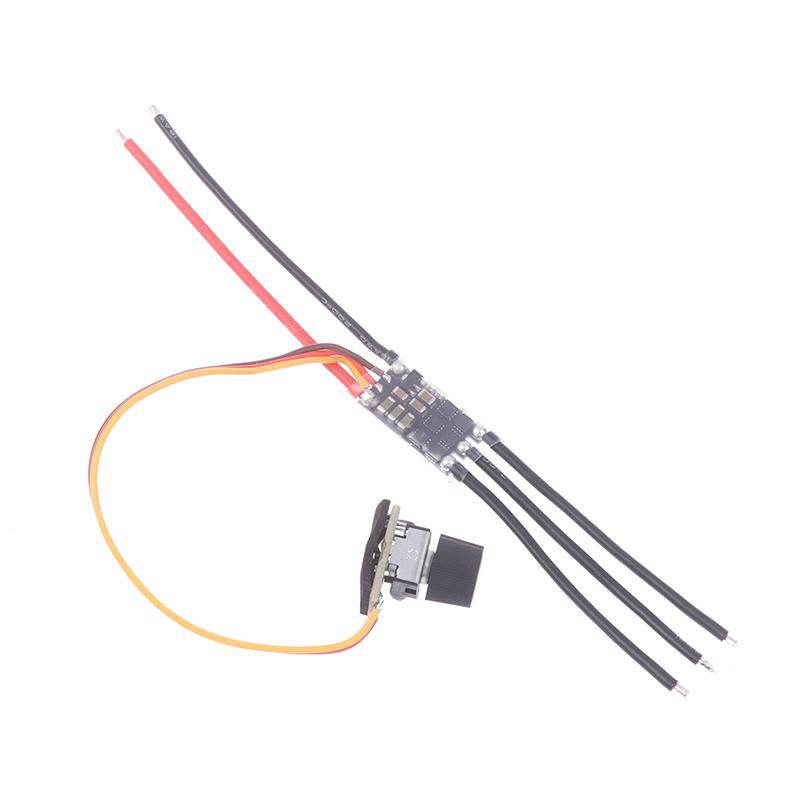 30A Brushless Esc Jet Fan Electronic Speed Controller Motor Driver No Signal Required For Diy Jetfan Tester
