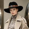 Ethnic Style Jazz Hat Solid Color Vintage Cowgirl Hat Fashion Western Cowboy Hat  for Men And Women
